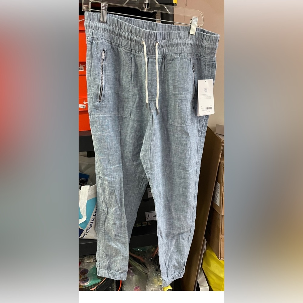 Athleta chambray jogger size 10